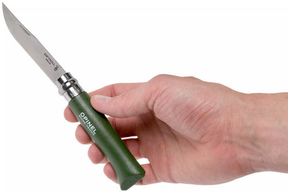 Opinel - Taschenmesser Nr. 08 Khaki, Edelstahl