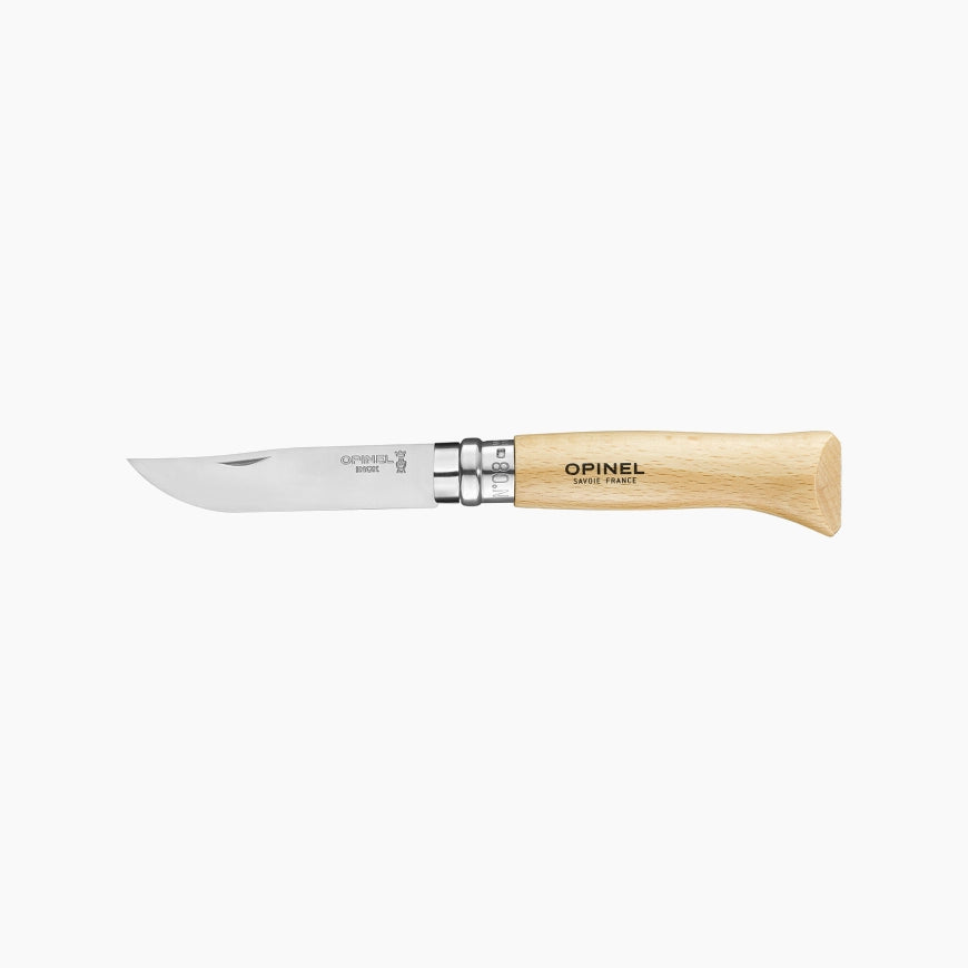 Opinel - Taschenmesser Nr. 08 aus rostfreiem Stahl