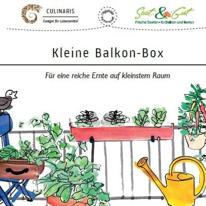 Kleiner Balkonkasten Culinaris